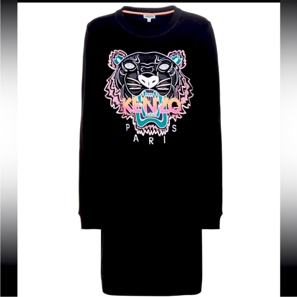 Authentic Kenzo Sweatshirt Dress - Picture 8 of 16